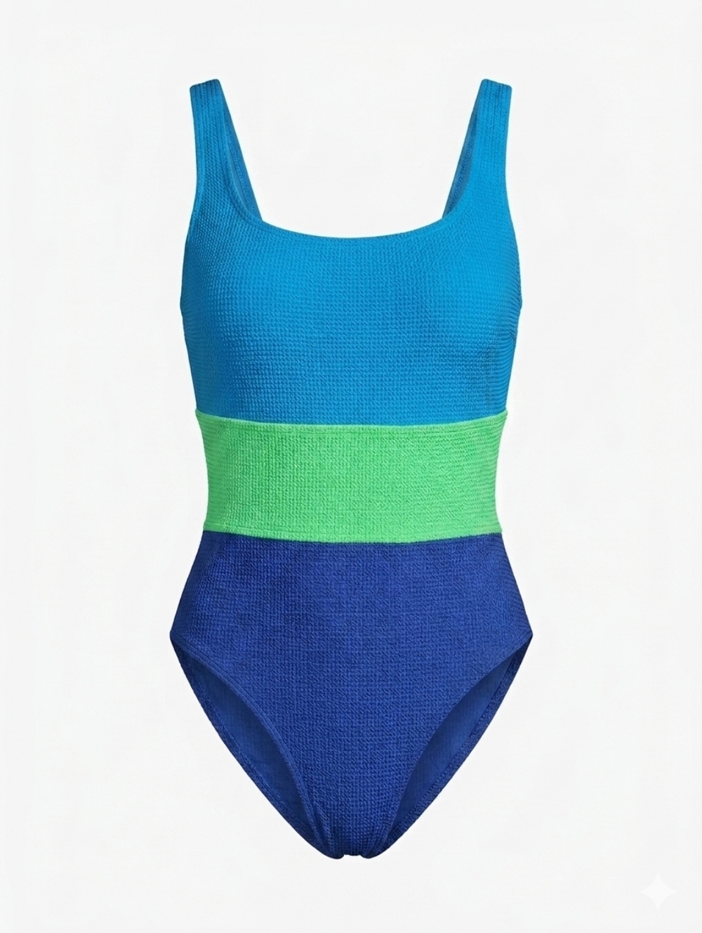 NWOT Vintage 80s Maillot Baltex Body ID One-Piece Swimsuit, Size 10 Long